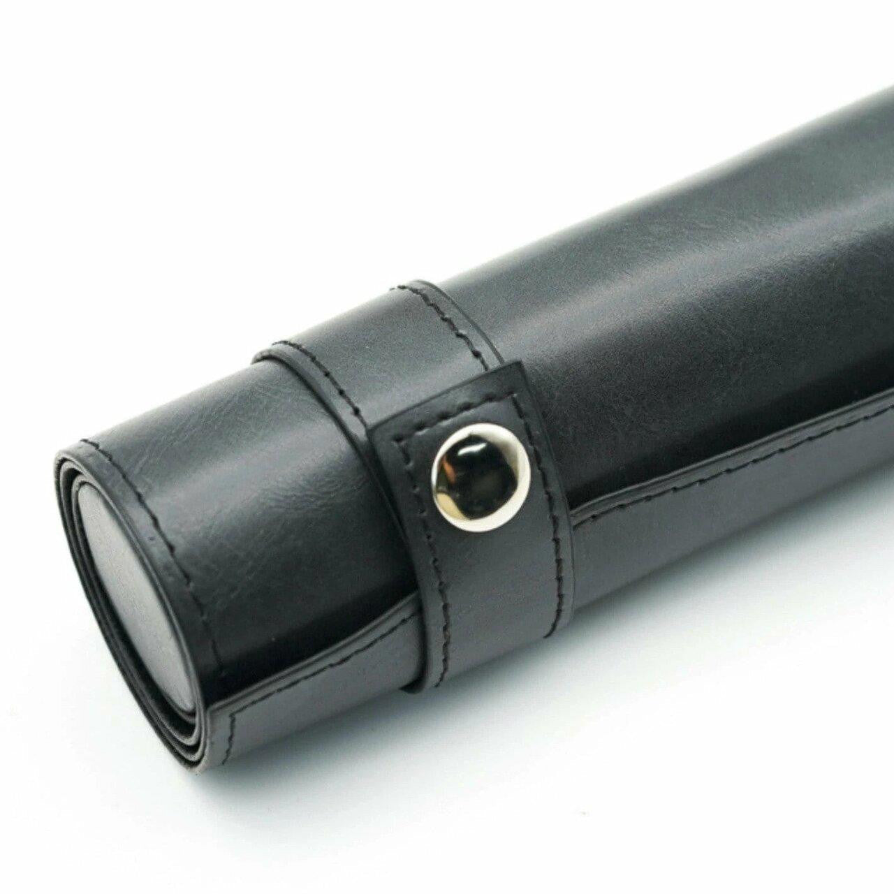 Foam Brain Games Black Roll Up Leatherette Dice Mat
